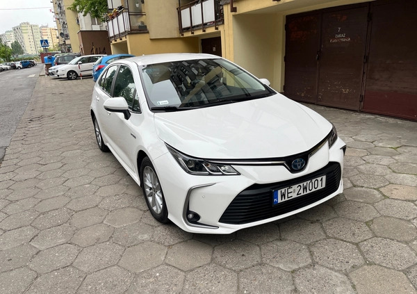 Toyota Corolla cena 89900 przebieg: 32000, rok produkcji 2021 z Warszawa małe 277